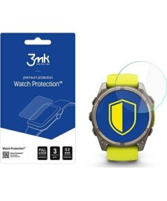 3MK FlexibleGlass Watch Solar/Sapphire 51mm Hybrid Glass Aizsargstikls priekš Viedpulksteņi Garmin Fenix 8 Aizsargstikli planšetdatoriem