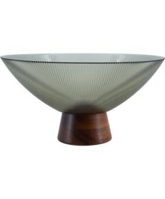 Stikla bļoda FRUIT BOWL D26x14cm Jaunumi, mēbeles, māja