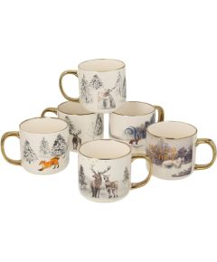 Krūze ALBERI H9,5cm 450ml, mix Jaunumi, mēbeles, māja