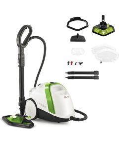 Polti Steam cleaner PTEU0317 Vaporetto Smart 110 Eco Power 1500 W Steam pressure 4 bar Water tank capacity 2 L White/Green Grīdas / Tvaika Tīrītāji