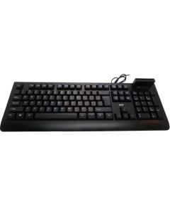 Acer Wired Keyboard, AKW320, with Smart Card reader USI (retil pack) Acer Klaviatūras