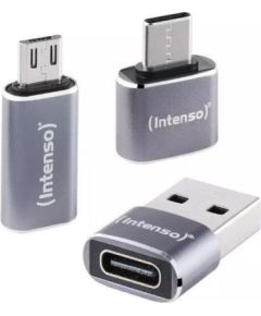 ADAPTER USB-C/USB-A USB-C/MICR/MIX480 7600913 INTENSO Dažādi vadi