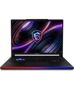 Notebook MSI Raider 16 Max HX B2WJ-038NL CPU Intel Core Ultra 9 290HX Plus 16 " 2560 x 1600 pixels RAM 32 GB DDR5-SDRAM SSD 1000 GB Discrete graphics NVIDIA GeForce RTX 5090 24 GB On-board graphics Yes Numeric keypad Yes OS installed Windows 11 Home Colou Ноутбуки
