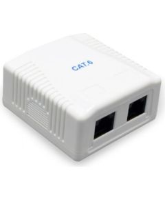 CABLE ACC MOUNT BOX CAT6 UTP/2P NCAC-2U6-01 GEMBIRD Сетевые кабели