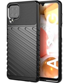 Mocco Armored Thunder Aizmugurējais Apvalks Priekš Samsung Galaxy A32 5G Melns Neoriģinālie Maciņi