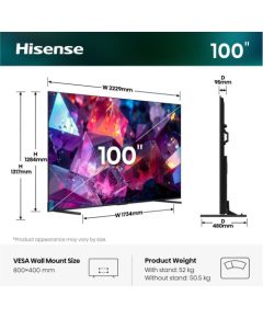 TV Hisense 100Q7S PRO Jaunumi - Datori