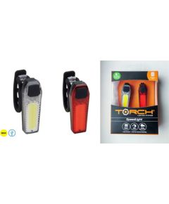 Velo lukturu komplekts TORCH 55004 + 55005 usb (NEW) Новинки Компьютерная техника