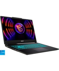 MSI Cyborg 15 A13VE-1005 (black/transparent, Intel® Core? i5-13420H, NVIDIA GeForce RTX 4050, 16 GB DDR5, 512 GB (512 GB SSD), without operating system) - German - DE Layout Portatīvie datori