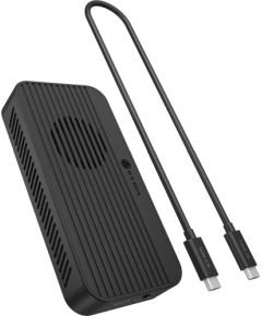 Raidsonic Icy Box IB-1980M-80G M.2 NVMe SSD enclosure (black, with integrated fan) Korpusi ārējiem HDD, SSD