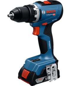 Bosch Powertools cordless drill/driver GSR 18V-65 Professional, professional set with hand tool (blue, 2x Li-Ion battery 5.0Ah, in L-BOXX) Jaunumi -Dārzam