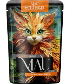 Dolina Noteci MAU Pate and Fillet Junior Duck with mango and rosehip - wet cat food - 85g Консервы кошек