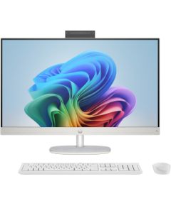 HP AiO 27-ct2004nw Ryzen AI 5 330 27.0"FHD IPS 300nits AG 16GB DDR5 5600 SSD512 Radeon 820M Cam1080p+IR Win11 Shell White/Light Gray 2Y Компьютеры All In One