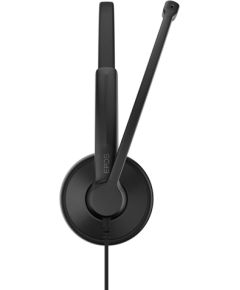 EPOS 1001421 headphones / headset wired, headband, office / call centre, USB Type-C / USB Type-A, black Austiņas