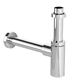 Villeroy & Boch izlietnes sifons Universal,  d=32x1.1/4", hroms Cифоны