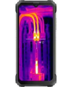 Blackview Rugged BL8800 Dual 5G Pro 6.58" FHD+IPS 1080x2408 8GB/128GB, MT6833V Octa-core 2.2GHz, 16MP Front/5MP+50MP Back Camera FLIR thermal camera Battery 8380mAh Type-C Android 11 Fingerprint Dual SIM SD card slot NFC NO Charger MIL-STD-810H Black Mobilie telefoni