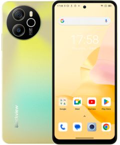 Blackview SHARK 8 8/256GB, 6.78inch FHD+ 1080x2460 IPS LCD 120Hz, MTK6789 Octa-core 2.2GHz, 13MP Front/64MP Rear, Battery 5000mAh, Type-C, Android 13, Fingerprint, Dual SIM, NO charging, Scorching Gold Mobilie telefoni