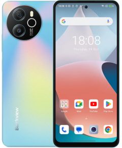 Blackview SHARK 8 8/256GB, 6.78inch FHD+ 1080x2460 IPS LCD 120Hz, MTK6789 Octa-core 2.2GHz, 13MP Front/64MP Rear, Battery 5000mAh, Type-C, Android 13, Fingerprint, Dual SIM, NO charging, Galaxy Blue Mobilie telefoni