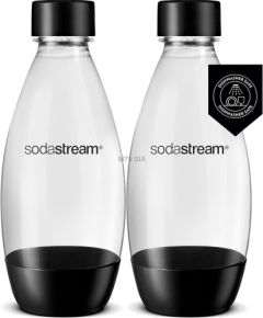 SODASTREAM 2x0.5L DWS BOTTLE Black (dishwasher safe) 7290116740157 Машины для мороженого