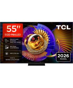 TCL C7L, 55'', 4K UHD, SQD-Mini LED, black - TV Телевизоры