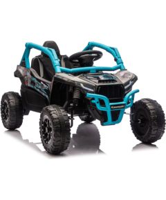 Lean Cars Kawasaki JS330 24V5Ah Black and Blue Battery Car Jaunumi, Bērnu preces