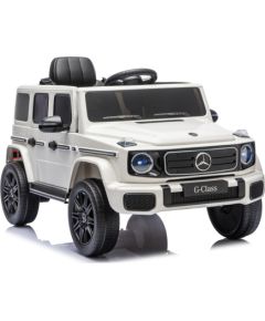 Lean Cars Mercedes G 4x4 24V 2580 Battery-Operated Vehicle White Новости - Детские товары