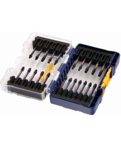 Skrūvgrieža uzgaļu komplekts Irwin IW6062506; 57 mm; 6,35 mm; 22 gab. Piederumi urbjiem