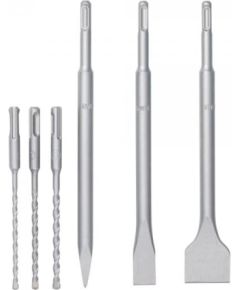 SDS plus + urbju un kaltu komplekts Irwin IW2027601; 20x250 mm; 40x200 mm; 250 mm; 5,5-7x160 mm; 6 gab. Piederumi urbjiem