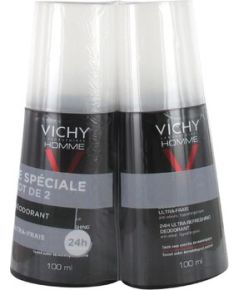 Vichy Homme 24H Ultra-Refreshing Deodorant - Deodorant pro muže 200ml Smaržas - NESAKĀRTOTS