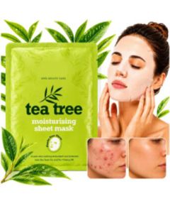 Xpel Tea Tree Moisturising Sheet Mask - Pleťová maska 1.0ks Smaržas - NESAKĀRTOTS