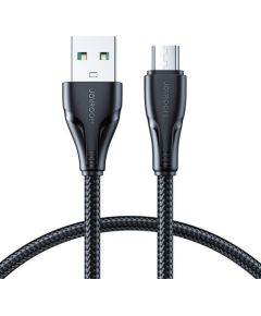 Cable to Micro USB-A / Surpass / 0.25m Joyroom S-UM018A11 (black) Data USB kabeļi
