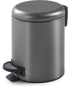 Gedy atkritumu tvertne Potty 5l, gun metal Мусорные контейнеры