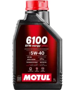 MOTUL 6100 SYN-nergy SPEC 5W40 1L ACEA A3/B4  API SN Motora eļļas