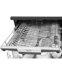 Zmywarka wolnostojąca 60 cm AMICA DFM66B8EOqBH | klasa B | 15 kpl | AirDry | AquaStop | szuflada na sztućce Jaunumi Sadz. tehnika