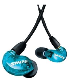 Shure AONIC 215 - in-ear headphones with single transducer and 3.5mm cable (blue) Aудио-видео
