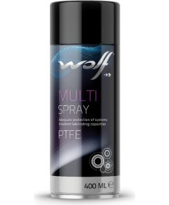 WOLF MULTISPRAY 400ML Universāla smērviela ar PTFE Смазочные материалы и технические жидкости