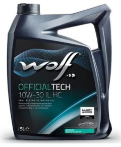 WOLF OFFICIALTECH 10W30 IL HC 5L API SQ/RC, ILSAC GF-7 A Моторные масла