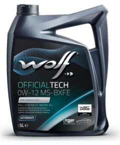 WOLF OFFICIALTECH 0W12 MS-BXFE 5L BMW LONGLIFE-22 FE++ Motora eļļas