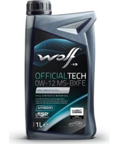 WOLF OFFICIALTECH 0W12 MS-BXFE 1L BMW LONGLIFE-22 FE++ Моторные масла