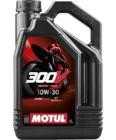 MOTUL 300V FL ROAD RACING 10W30 4L Ester Core tehnoloģija 4T četrtaktu eļļas