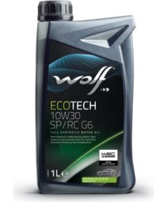 WOLF ECOTECH 10W30 SP/RC G6 1L API SN+,SN/RC,SP/RC,GF 6A Моторные масла