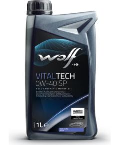 WOLF VITALTECH 0W40 SP 1L API SP, ACEA A3/B4 Моторные масла