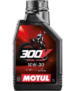 MOTUL 300V FL OFF ROAD 10W30 1L Ester Core tehnoloģija 4T četrtaktu eļļas