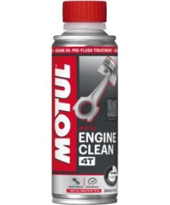 MOTUL Engine Clean Moto 200ml Ellošanas sistēmas skalotājs Autoķīmija un smērvielas