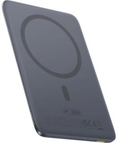 Baseus PicoGo AM41 Магнитный портативный аккумулятор 5000 mAh 20W / серый Power-банки