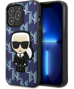 Karl Lagerfeld KLHCP13LPMNIKBL Hardcase Monogram Ikonik Patch Защитный чехол для iPhone 13 Pro / 13 6,1" / синий Чехлы - альтернативные