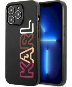 Karl Lagerfeld KLHCP13LPCOBK Aizsargapvalks priekš iPhone 13 Pro / 13 6,1" / melns Neoriģinālie Maciņi
