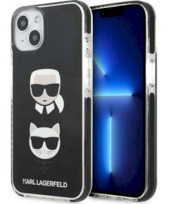 Karl Lagerfeld KLHCP13MTPE2TK Karl&Choupette Head Защитный чехол для iPhone 13/14/15 6,1" / чёрный Чехлы - альтернативные