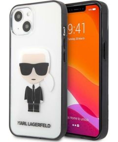 Karl Lagerfeld KLHCP13SHIKCK Ikonik Karl Защитный чехол для iPhone 13 mini 5.4" / прозрачный Чехлы - альтернативные