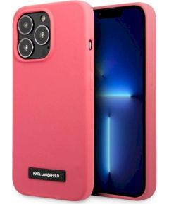 Karl Lagerfeld KLHCP13LSLMP1PI Защитный чехол для iPhone 13 Pro / 13 6,1" / фуксия Чехлы - альтернативные