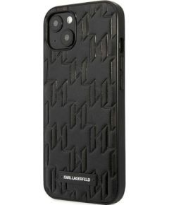 Karl Lagerfeld KLHCP13SMNMP1K Monogram Plaque Hardcase Защитный чехол для iPhone 13 mini 5,4" / чёрный Чехлы - альтернативные
